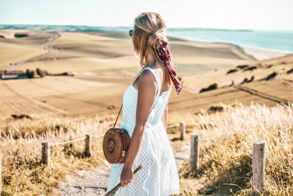 Summer look for two in Opal Coast + 5 good reasons to shop vintage fashion