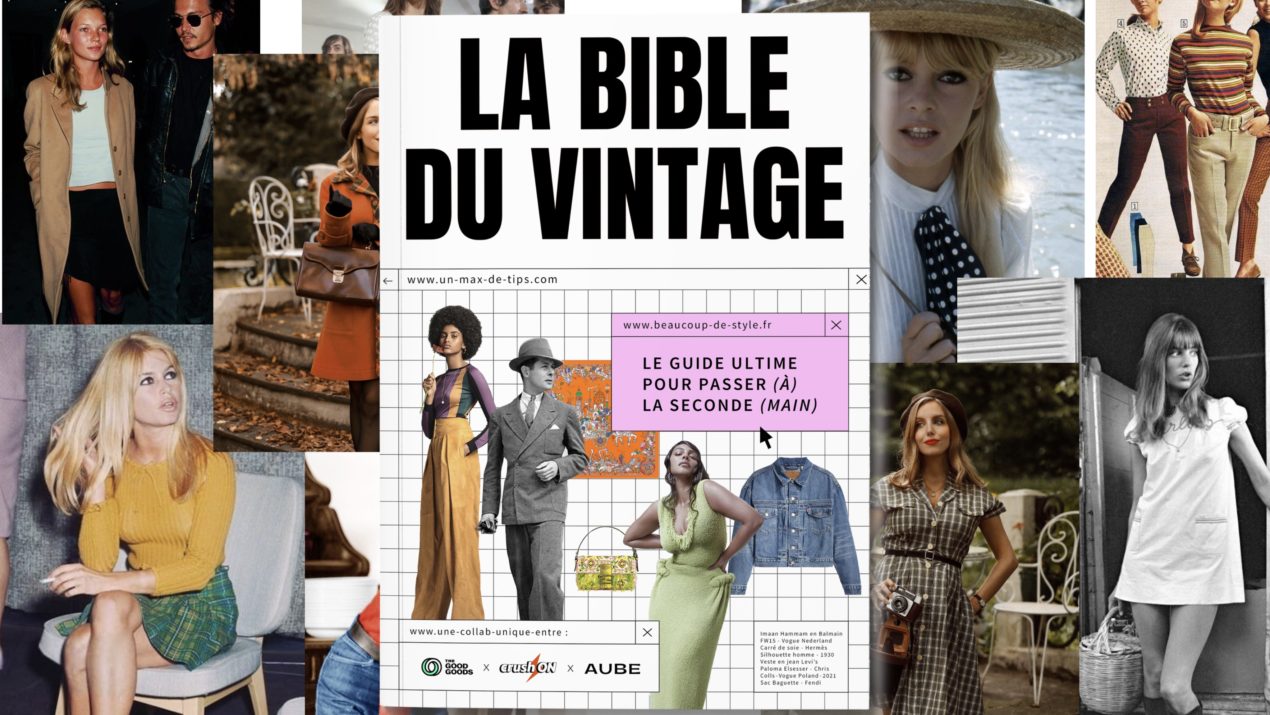 Comment être stylée et durable en vêtements de seconde-main avec « La Bible du Vintage » de The Good Goods